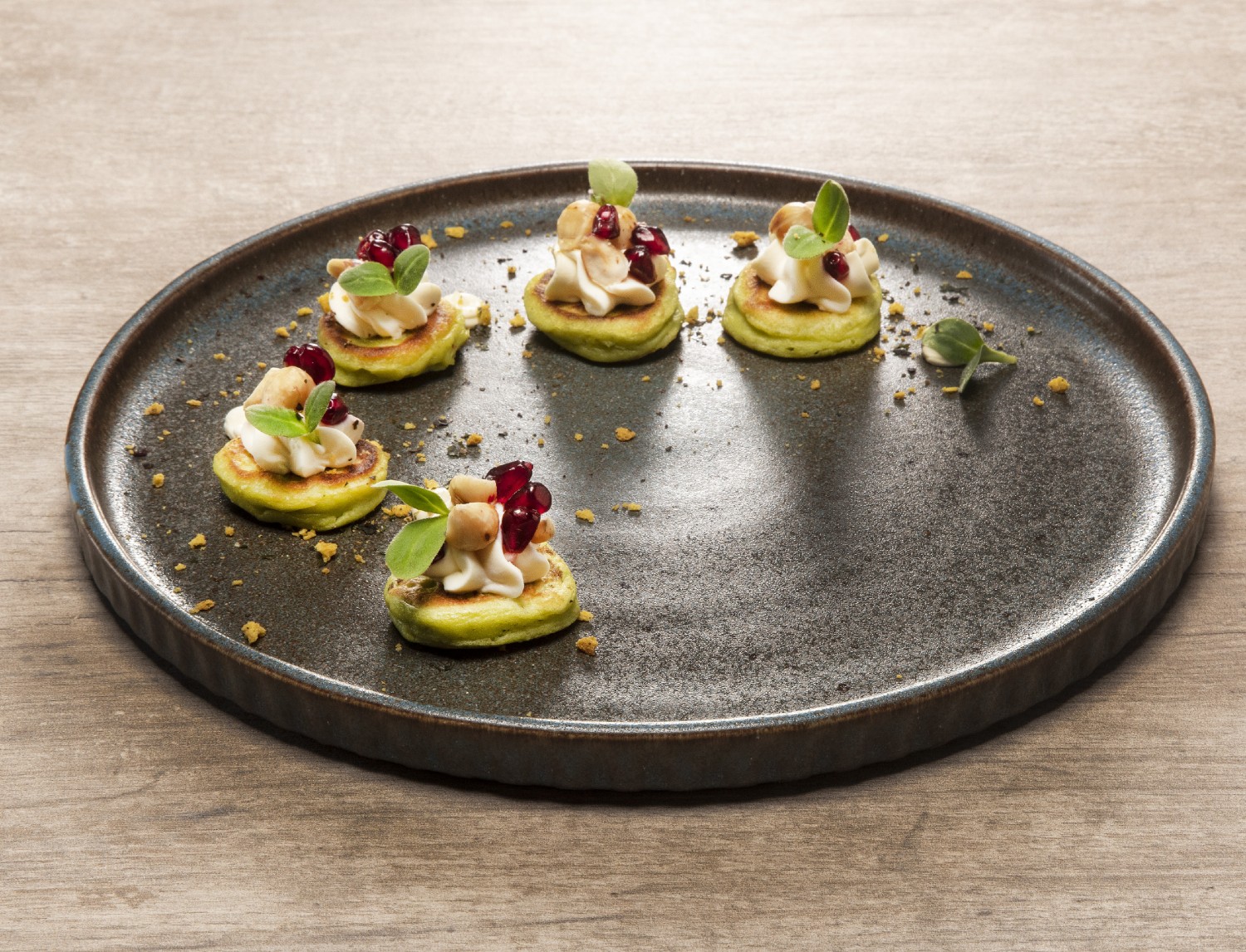 Avocado blini's Avocado blini's